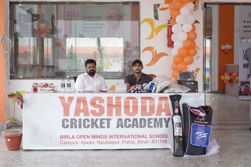 Students participating in YCA activities at BOMIS Naubatpur