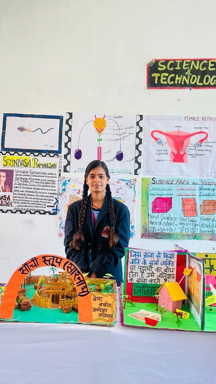 Students and teachers during school life activities at BOMIS Naubatpur