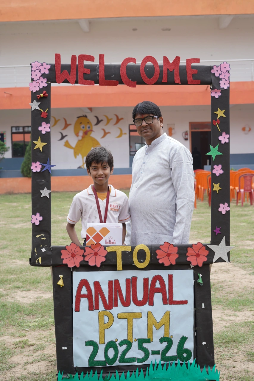 Parents and teachers during the 2026 annual parent–teacher meeting at BOMIS Naubatpur