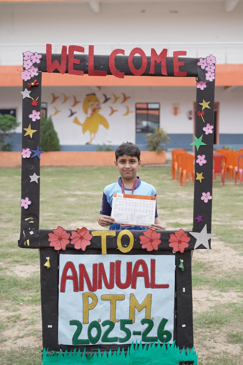 Parents and teachers during the 2026 annual parent–teacher meeting at BOMIS Naubatpur