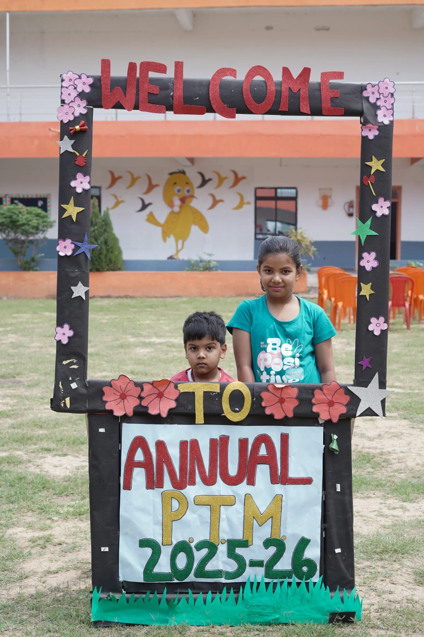 Parents and teachers during the 2026 annual parent–teacher meeting at BOMIS Naubatpur