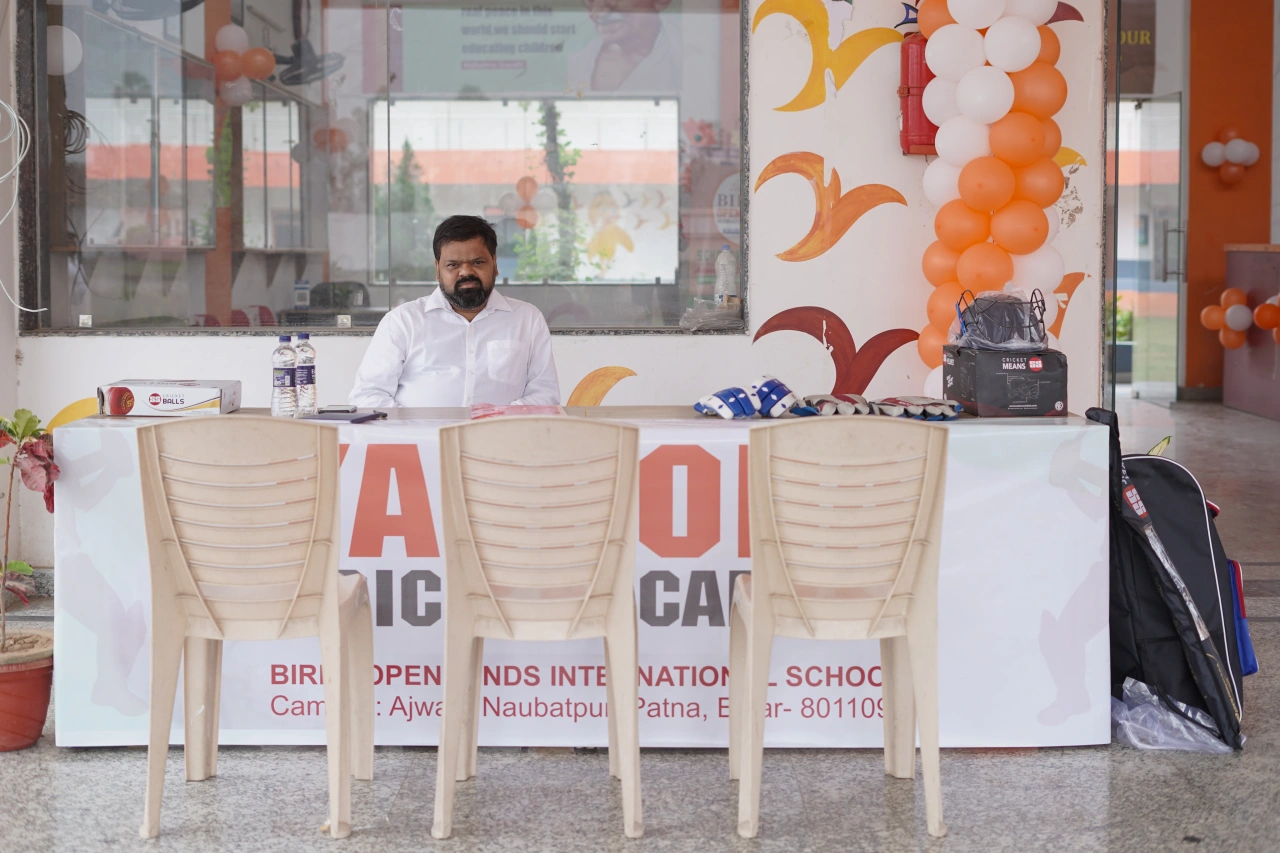 Students participating in YCA activities at BOMIS Naubatpur