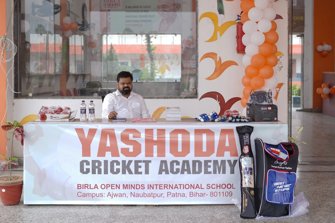 Students participating in YCA activities at BOMIS Naubatpur